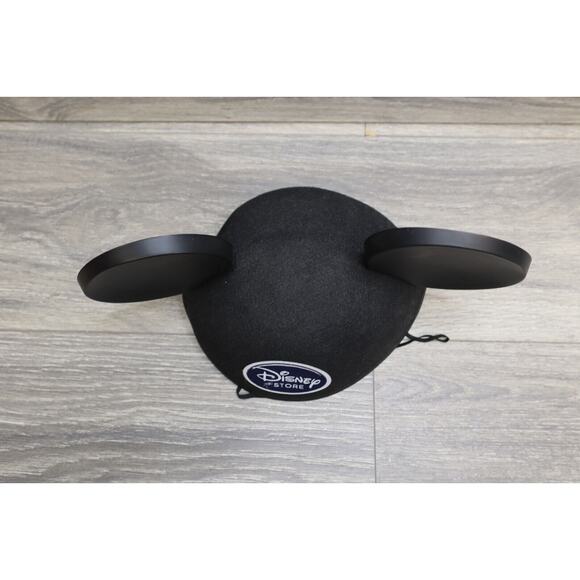 Disney Store Black Mickey Mouse Ears Hat Adult One Size Chin Strap Classic Cap - Picture 3 of 15
